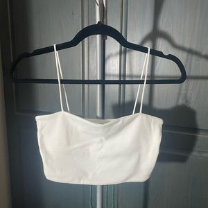 Ribbed crop top